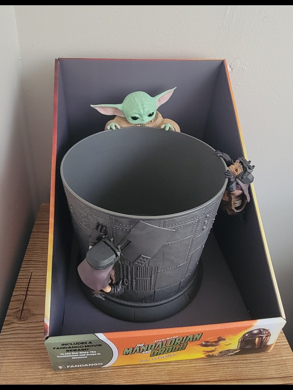 The Mandalorian & Grogu Popcorn Bucket Nuevo – Star Wars Coleccionable